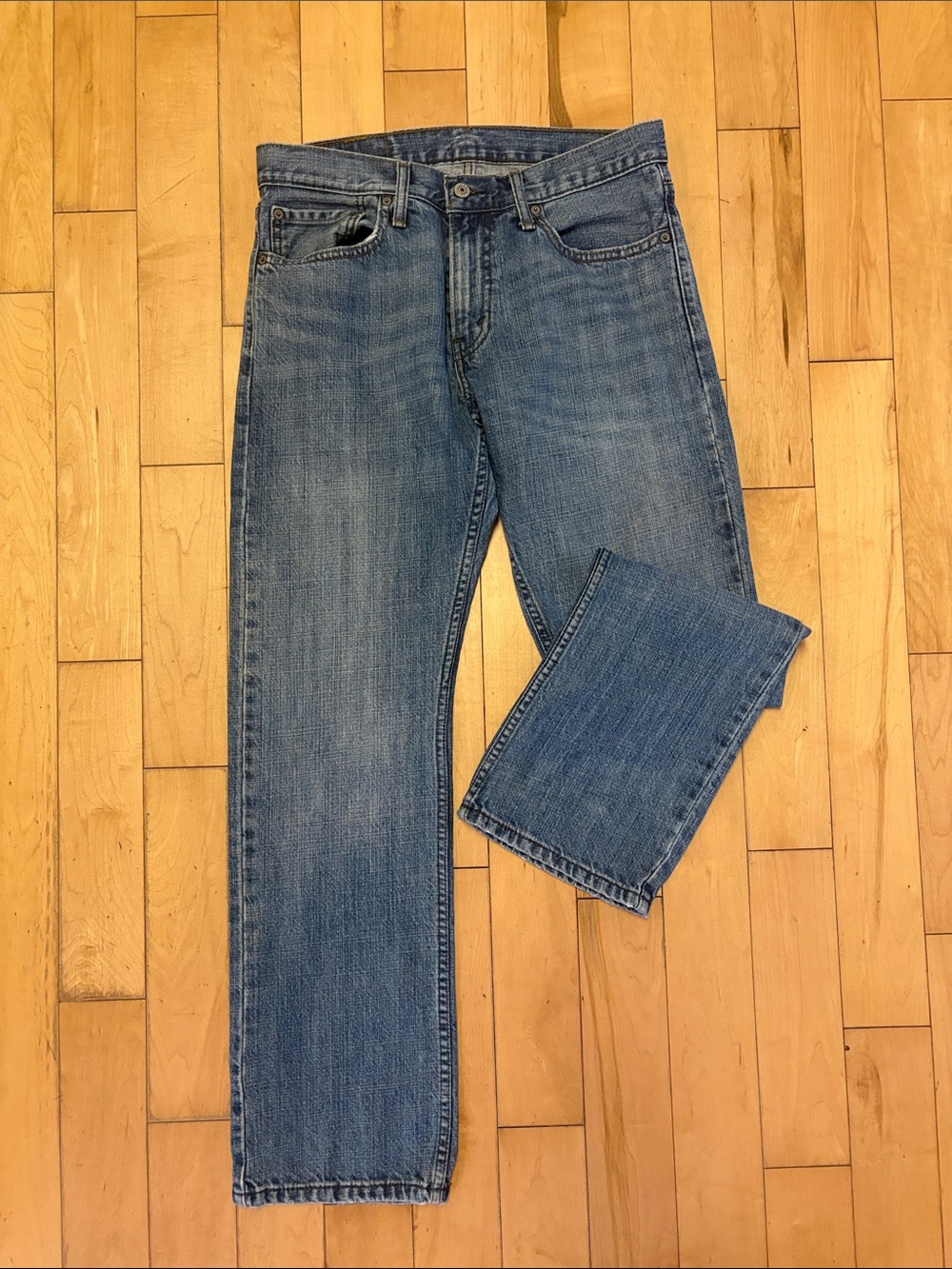 2012 W31  L30 Levi's 514 Straight Fit Demin Jeans